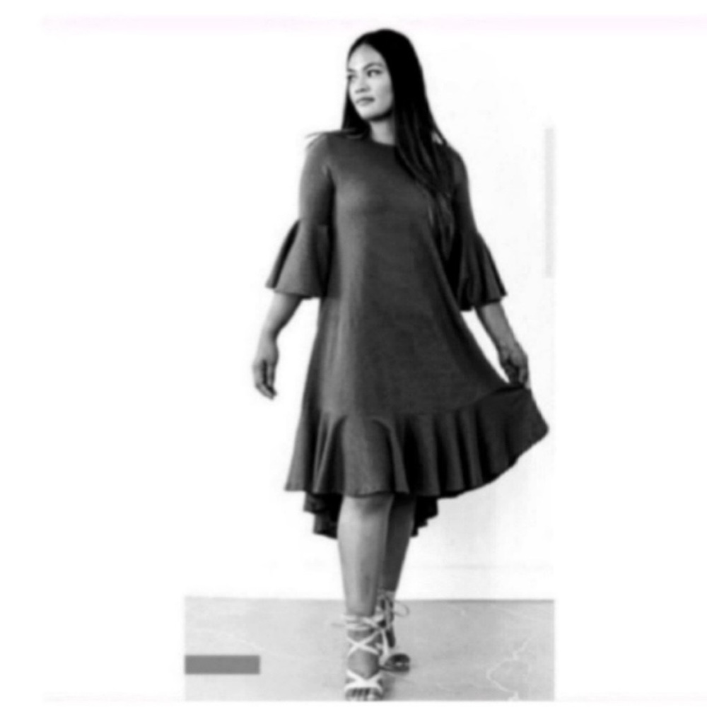 LuLaRoe Noir Black Maurine Dress LBD